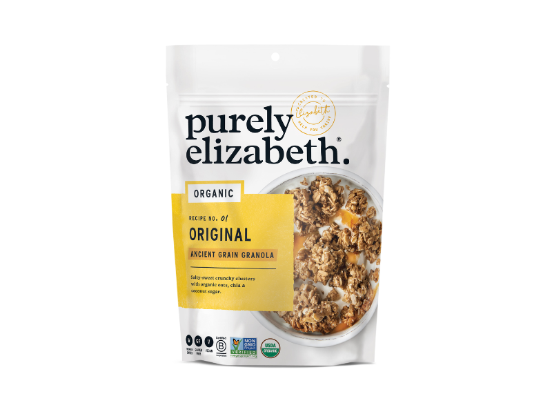 Purely Elizabeth Organic Original Ancient Grain Granola (Image Courtesy: PRNewswire)