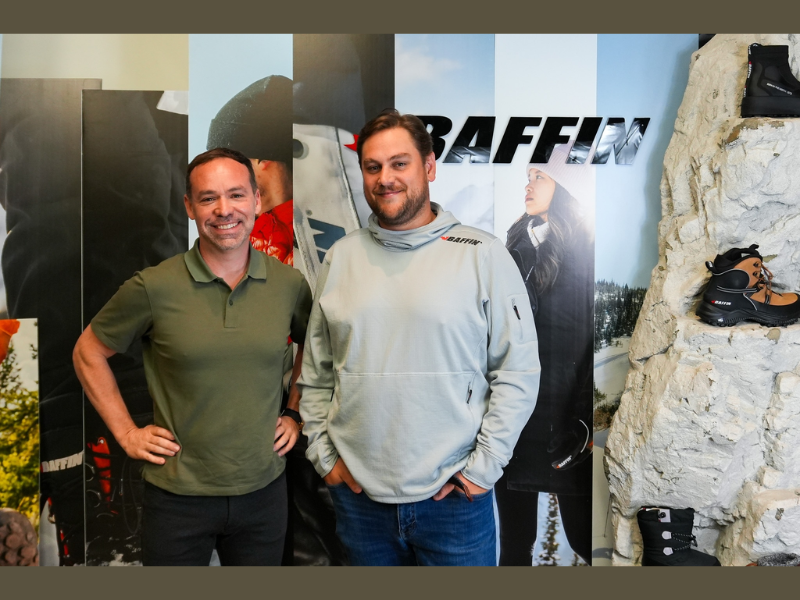 Simon La Rochelle, President, Royer and Mark Hubner, Managing Director, Baffin (Image Credit: PRNewswire)