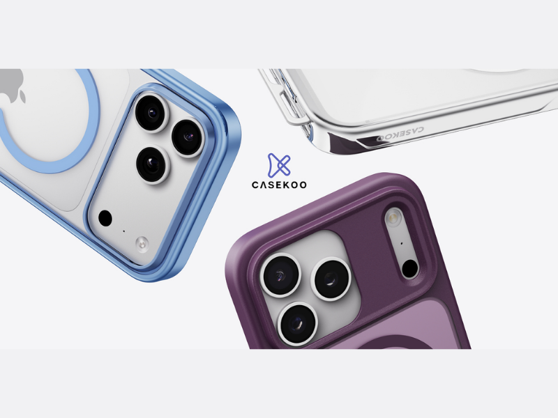 Top Left Gentle Blue, Bottom Right Cherry Lush, Top Right Silver Ease (Image Courtesy: PRNewswire)