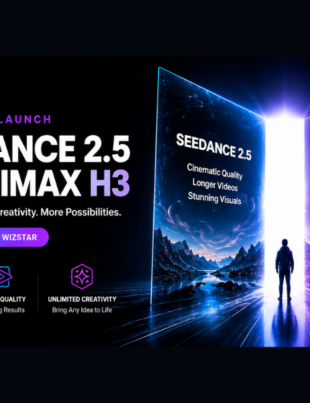 Wizstar Launches Seedance 2.5 and MiniMax H3 (Image Credit: PRNewswire)