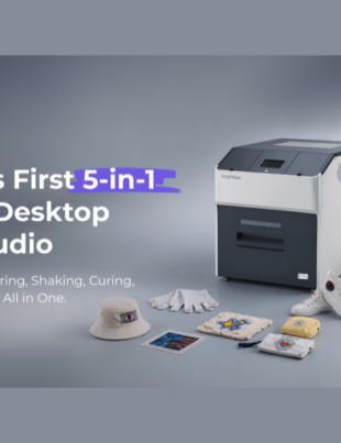 XtraMaker Launches M1 Series on Kickstarter The World's First 5-in-1 Smart Desktop DTF Studio Built for Creators (Image Credit: PRNewswire)