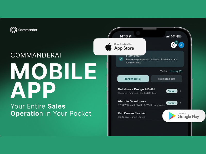 CommanderAI Mobile App (Image Courtesy: PRNewswire)