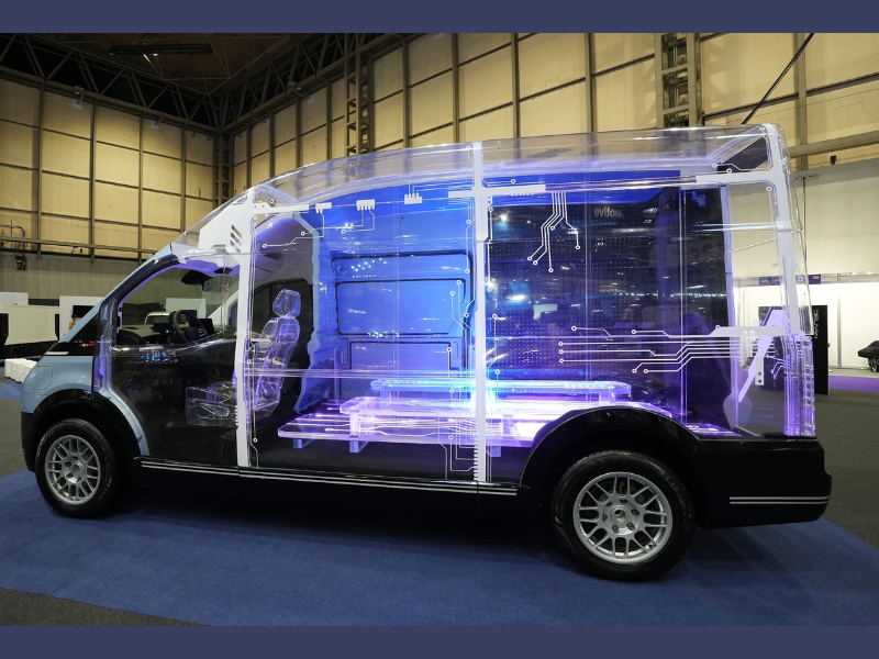 DELIVAN concept vehicle shown at the Commercial Vehicle Show in April 2026 (IMage Courtesy: PRNewswire)