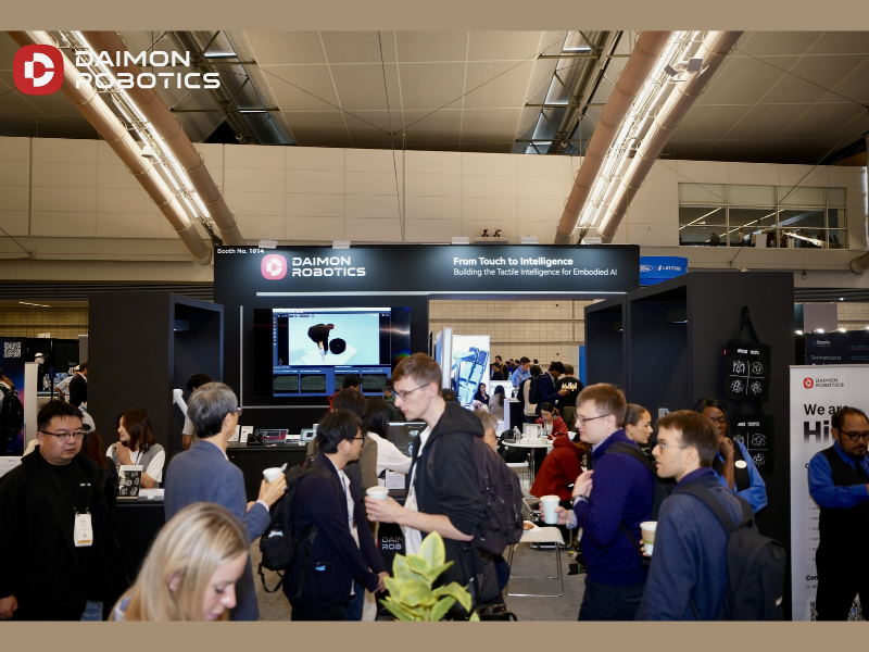 Daimon Robotics Booth (Image Courtesy: PRNewswire)