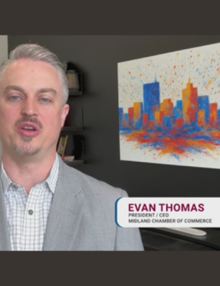 Evan Thomas - President CEO, Midland Chamber of Commerce (Image Courtesy: PRNewswire)