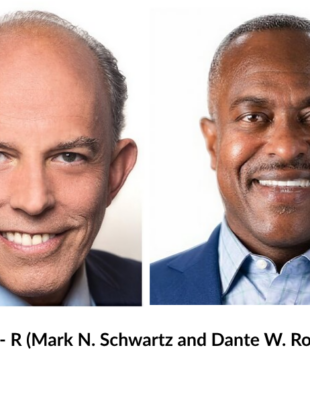 From L - R (Mark N. Schwartz and Dante W. Robinson) (Image Courtesy: PRNewswire)
