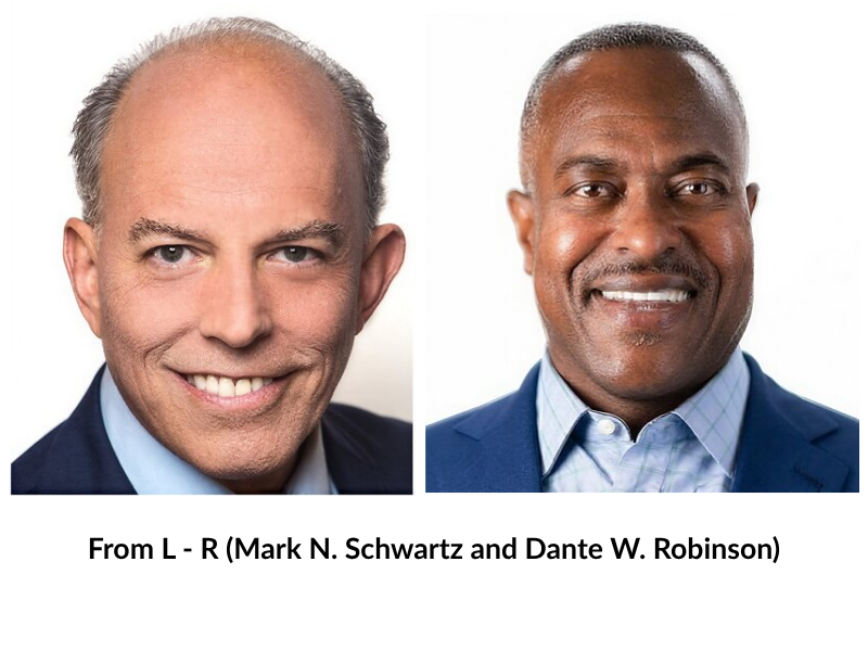From L - R (Mark N. Schwartz and Dante W. Robinson) (Image Courtesy: PRNewswire)