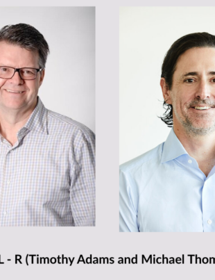 From L - R (Timothy Adams and Michael Thompson (Image Courtesy: PRNewswire)