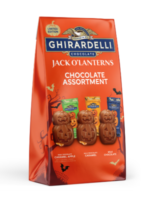 Ghirardelli kicks off fall with the return of its Jack O'Lantern chocolates (Image Courtesy: PRNewswire)