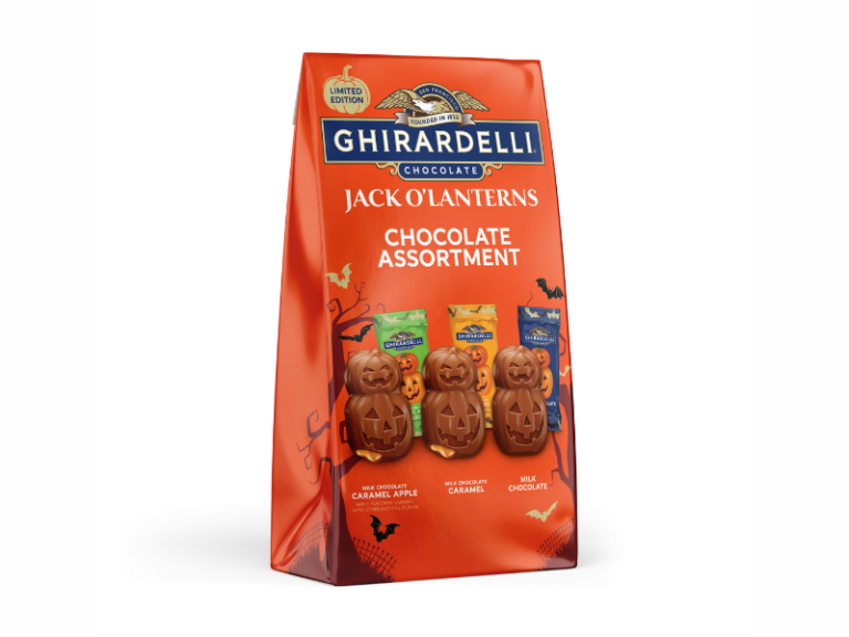 Ghirardelli kicks off fall with the return of its Jack O'Lantern chocolates (Image Courtesy: PRNewswire)