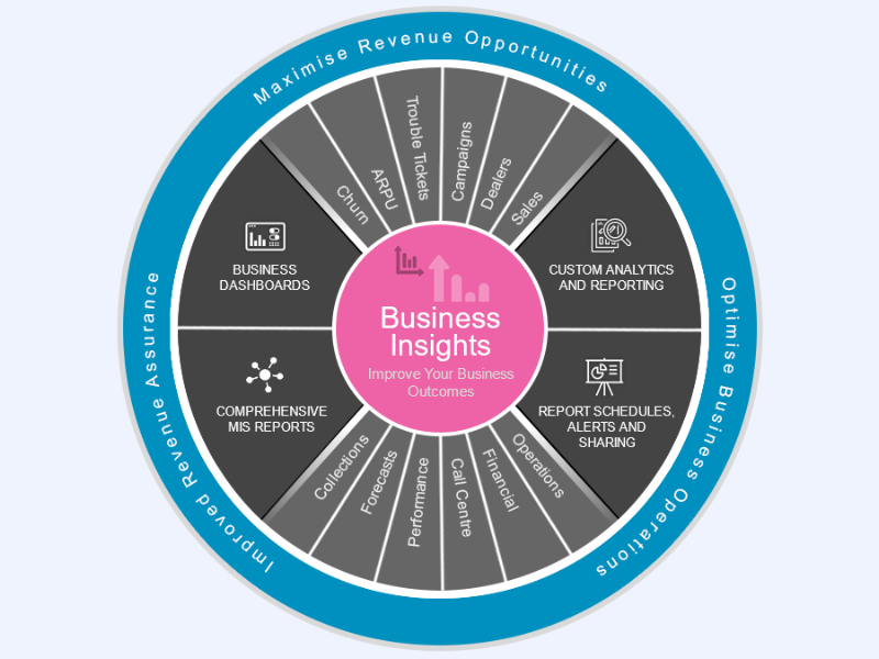 Key Features of Cerillion Business Insights (Image Courtesy: Cerillion Official website)