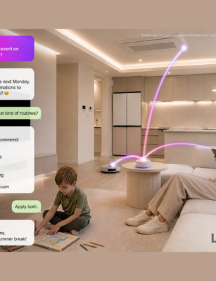 LG Electronics is enabling visitors at IFA 2026 to experience ThinQ Claw in the AI Home Living Zone, where it understands users’ life context and preferences to recommend and execute personalized routines through a chat interface, such as adjusting the indoor temperature and operating the robot vacuum (Image Courtesy: PRNewsire)