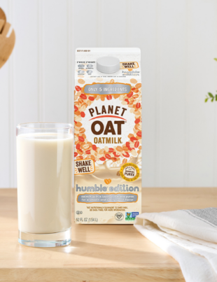 Meet Planet Oat Humble Edition Oatmilk, our simplest oatmilk yet with just five ingredients (Image Courtesy: PRNewswire)