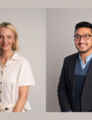 Solana Foundation's Chief Strategy Officer, Rachel Conlan, and GM of Payments, Jamal Raees (Image Courtesy: PRNewswire)