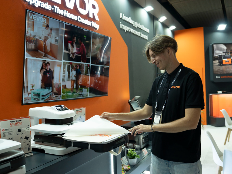 VEVOR Heat Press (Image Courtesy: PRNewswire)