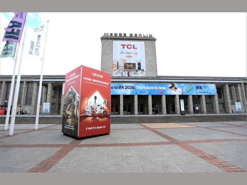 VEVOR at IFA Berlin (Image Courtesy: PRNewswire)