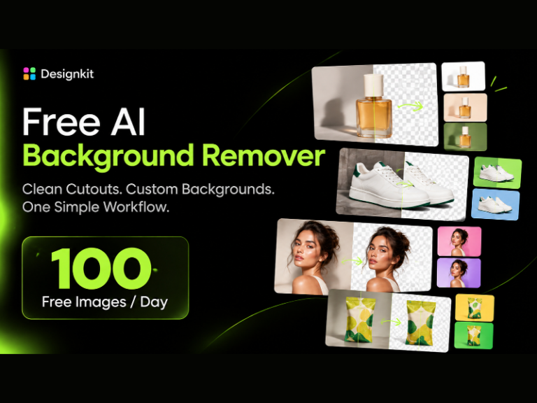 Designkit Free Background Remover Tool (Image Courtesy: PRNewswire)