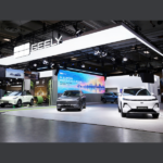 Geely Booth at Paris Auto Show (Image Courtesy: PRNewswire)