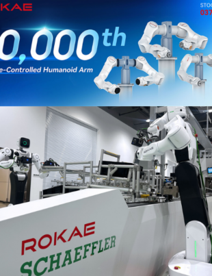 ROKAE’s humanoid force-controlled arms have reached 10,000 units delivered. ROKAE robots are deployed at Schaeffler’s manufacturing facility in China (Image Courtesy: PRNewswire)