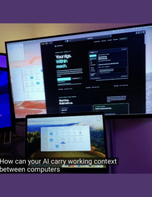 Robert Scoble recently demoed Braid on two of his computers running local AI models (Image Courtesy: PRNewswire)